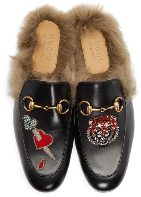 gucci lion print shoes|gucci loafers for men.